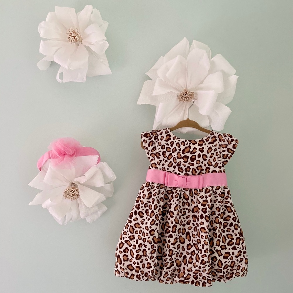 Gymboree “Parisian Chic” Dress & Headband 12-18M